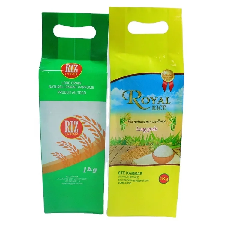 1kg 5kg Rice Packaging Bags Grain Moisture Proof Sealed Bag - China Plastic  Products, Plastic Bags