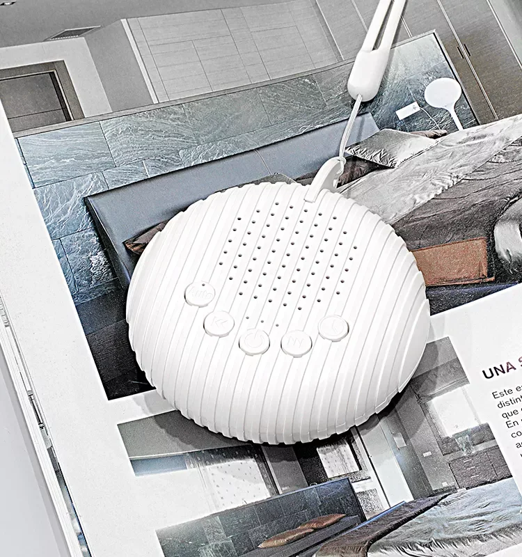 Relaxing Soothing Night Helper Baby Care Sleeping Aid Therapy Device White Noise Machine with 10 Natural Sounds Timed Shutdown