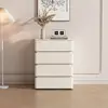 Cream white four drawer 70 * 40 * 80