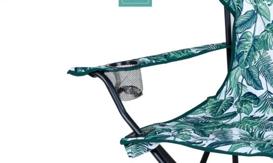 Custom Logo Outdoor Leisure Sturdy Aluminum Frame Foldable Camping