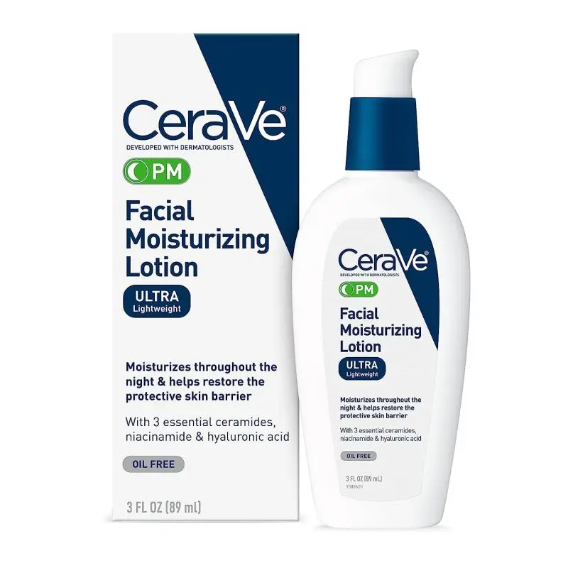 CeraVe Creme hidratante-para-espuma Limpador hidratante Removedor de maquiagem e lavagem facial com ácido hialurônico