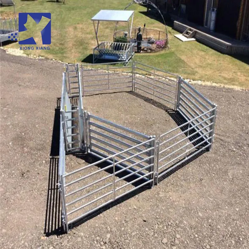 High Quality Factory Portable Sheep Hurdle Livestock Goat Sheep Yard Fence Panels Heavy Duty Sheep Goats Panels Round Pen
