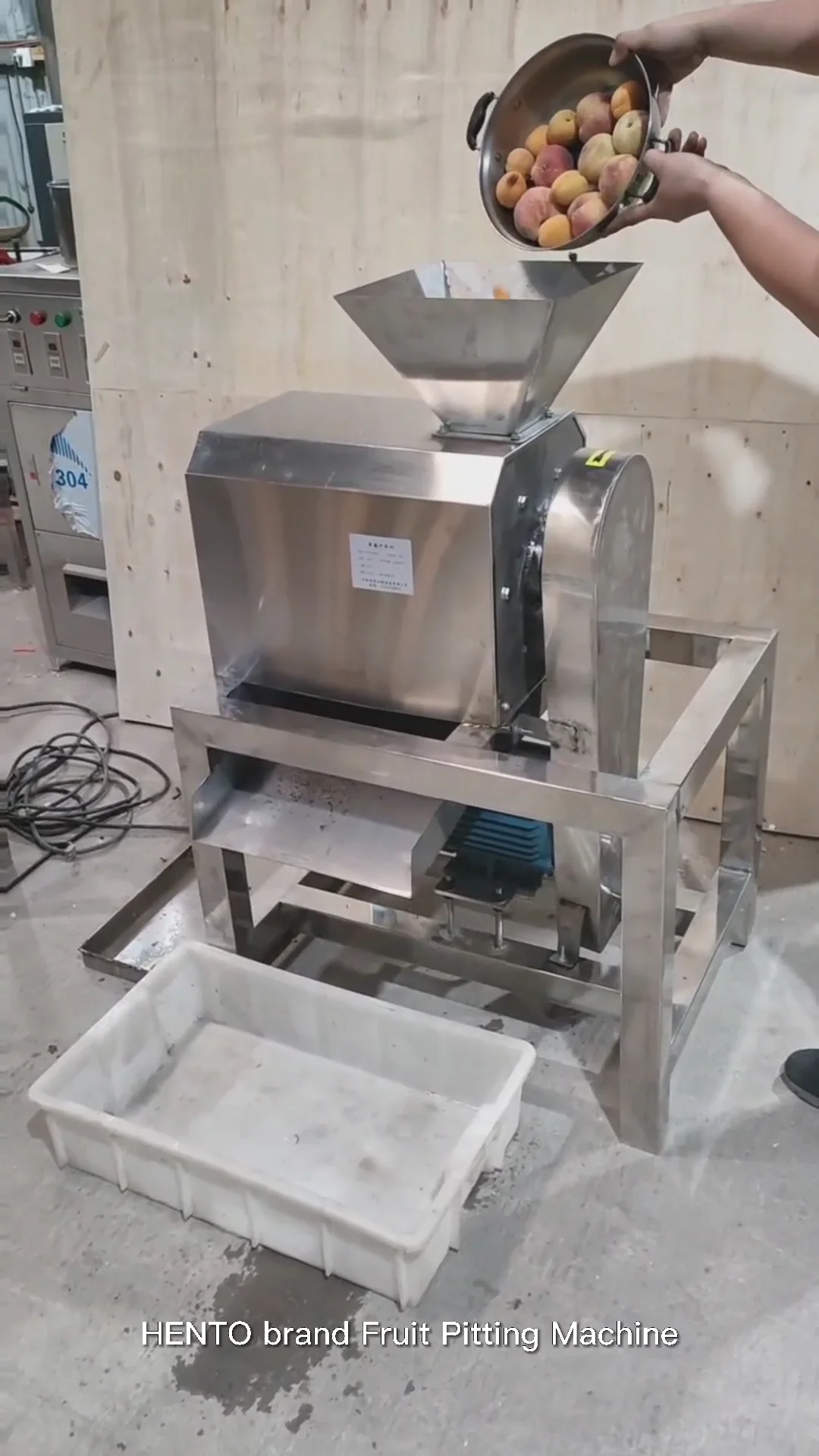 Industrial Mango Destoner And Pulping Machine / Fruit Pulp Making