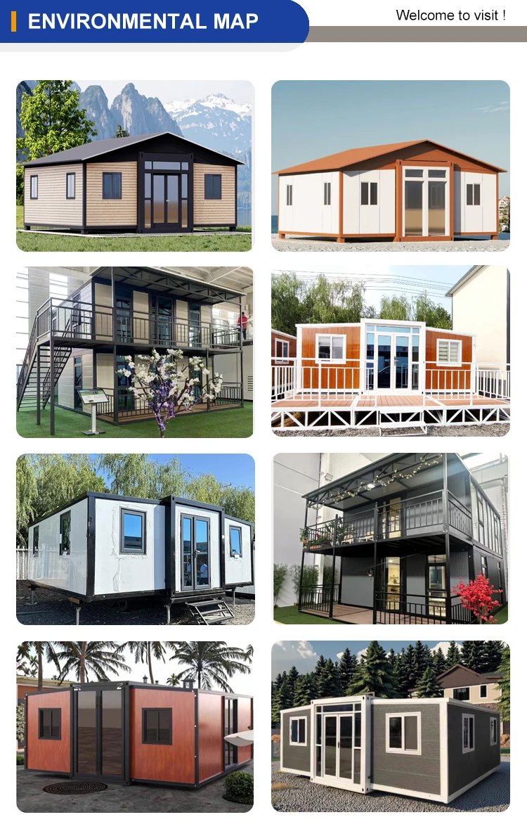 2025 New Design Sports-Themed Container House - 40ft Expandable
