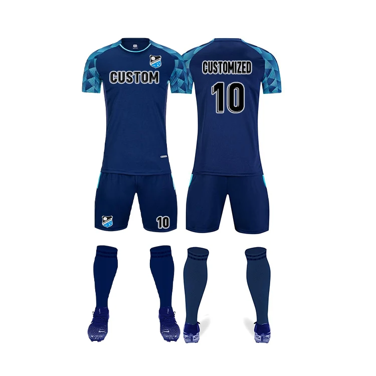 Custom Sublimation Polyester Cheap Mens Football Jersey Training Soccer