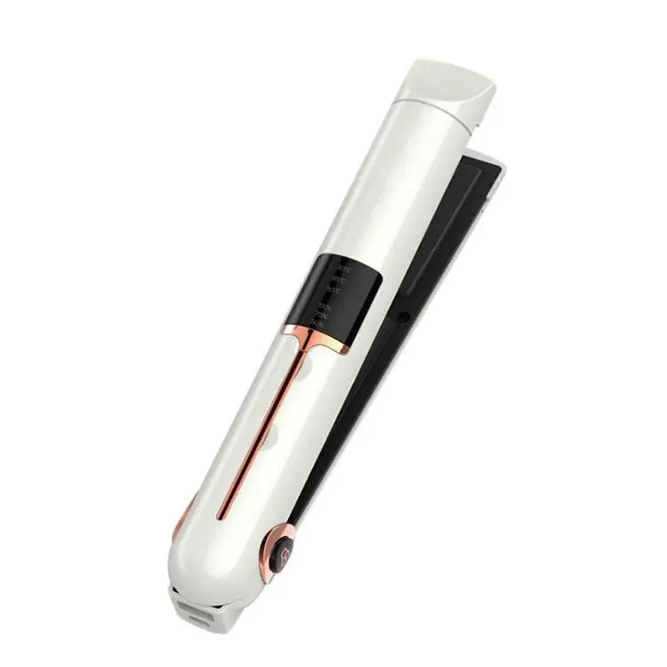 Cordless Wireless Titanium Comb Electric Gold Usb Ceramic Hair Straightener Brush