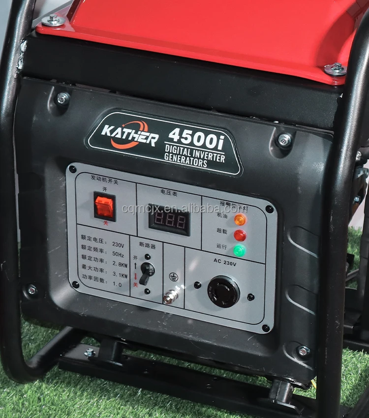 3000w Small Outdoor Home Backup Power Gasoline Generator Recoil Start Open Frame Inverter Generator 3kva Gas Generators manufacture