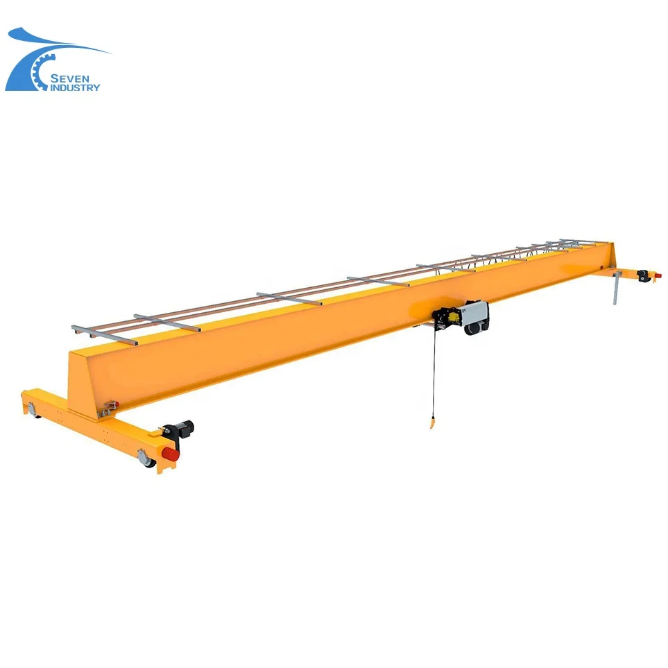 10 Ton EOT Overhead Crane Wireless Remote Control Workshop Construction New Condition 20m Max Lifting 5 Ton Harga Bridge Crane