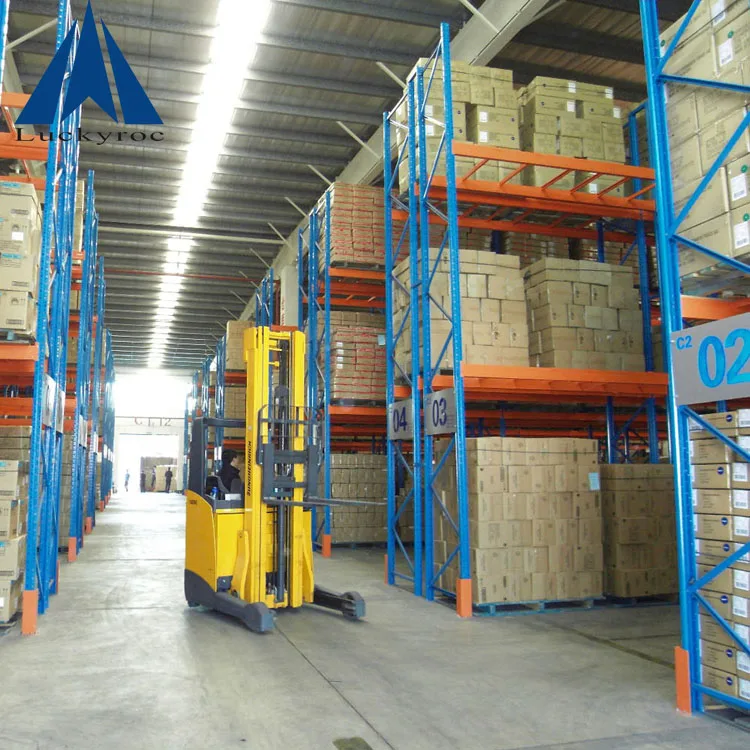 Warehouse storage heavy duty pallet rack steel pallet racking system from ISO China supplier