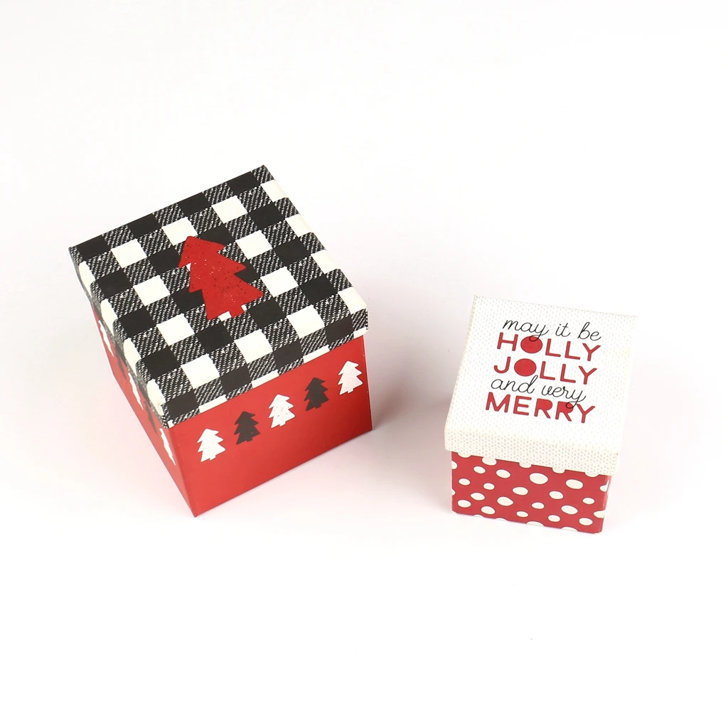 Custom Cube Gift Box for Packaging Logo Customized Simple Design Recyclable High quality paper products