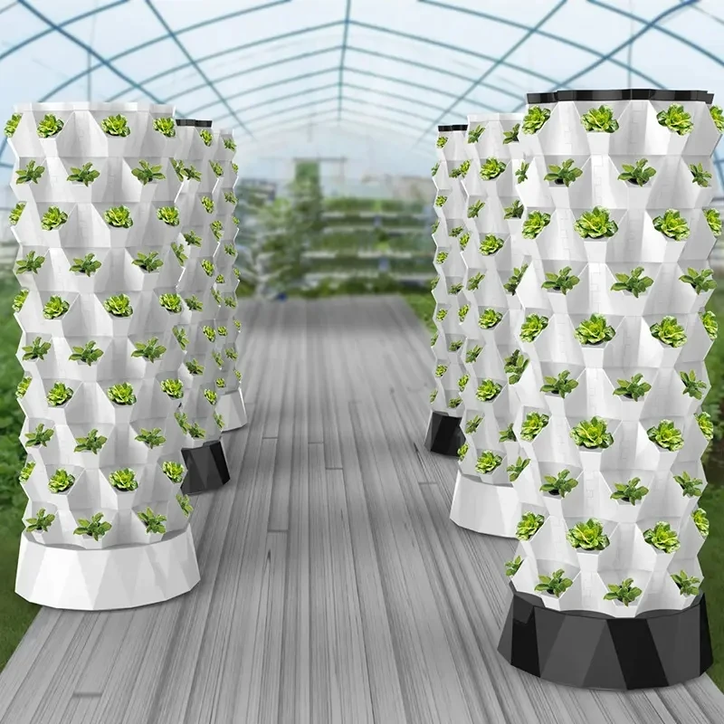 Aeroponic Growing Towers Hydroponics Vertical Garden Systems Hydroponic ...