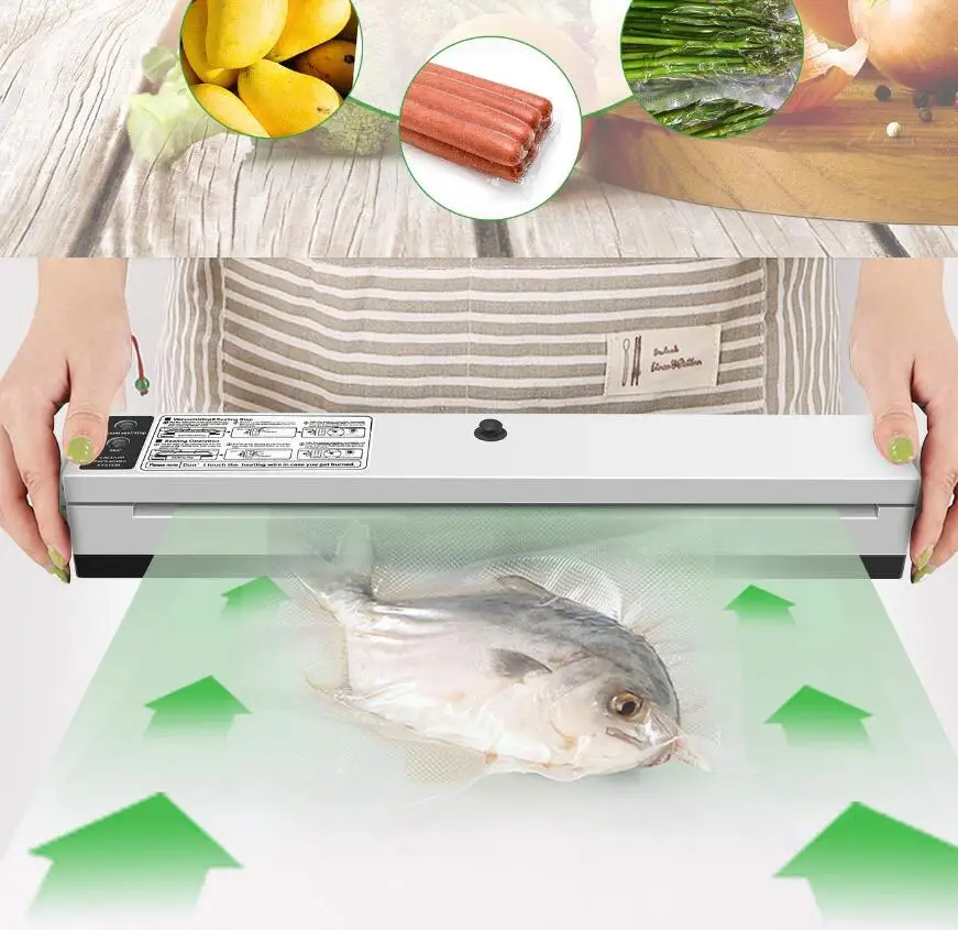 Вакуумная упаковочная машина, вакуумный упаковщик для хранения пищевых продуктов, новый пищевой упаковщик, вакуумные пакеты