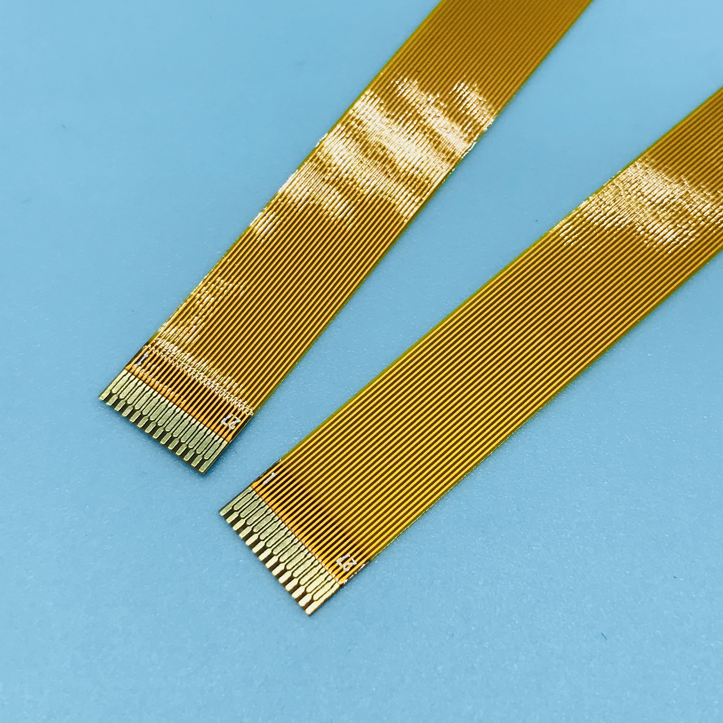 FPC Cable 0.3 Pitch with Female Connector Extension test Cable 13/15/21/25/31/33/39/45p Extension 31 Pin 0.3mm Fpc Cable