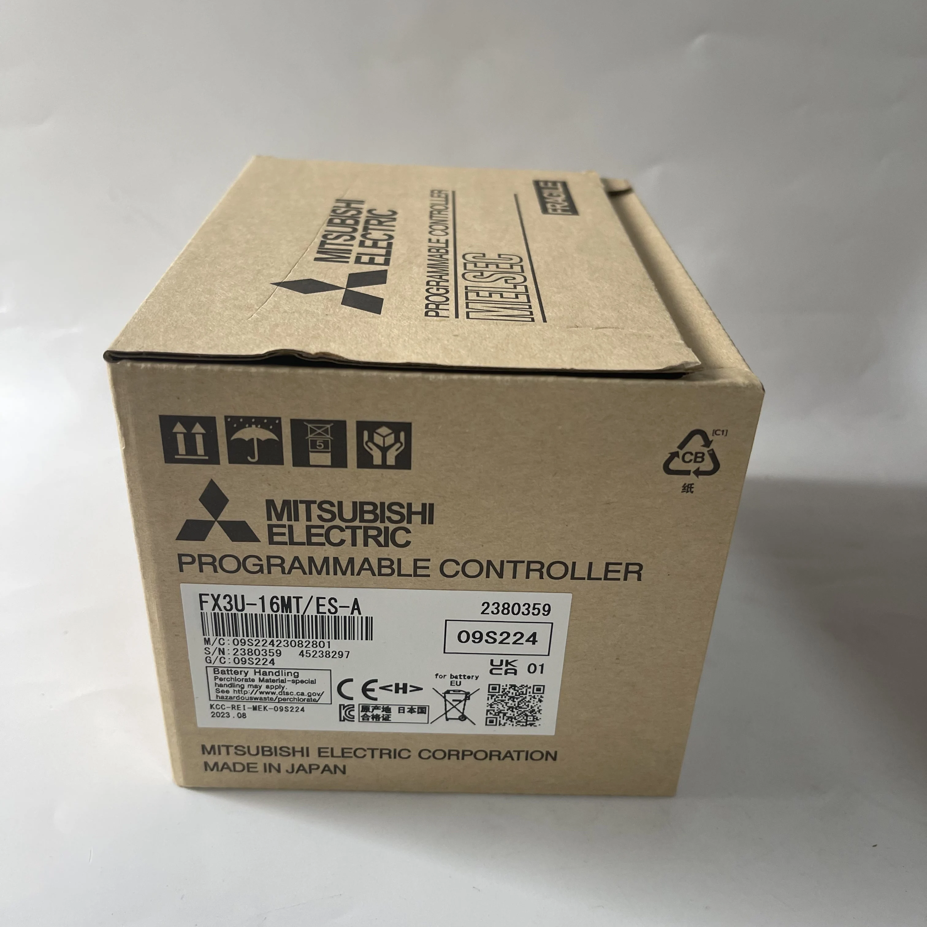 Mitsubishi Programmable Controller FX3U-16MT/ES-A Mitsubishi Programmable Controller FX3U-16MT/ES-A