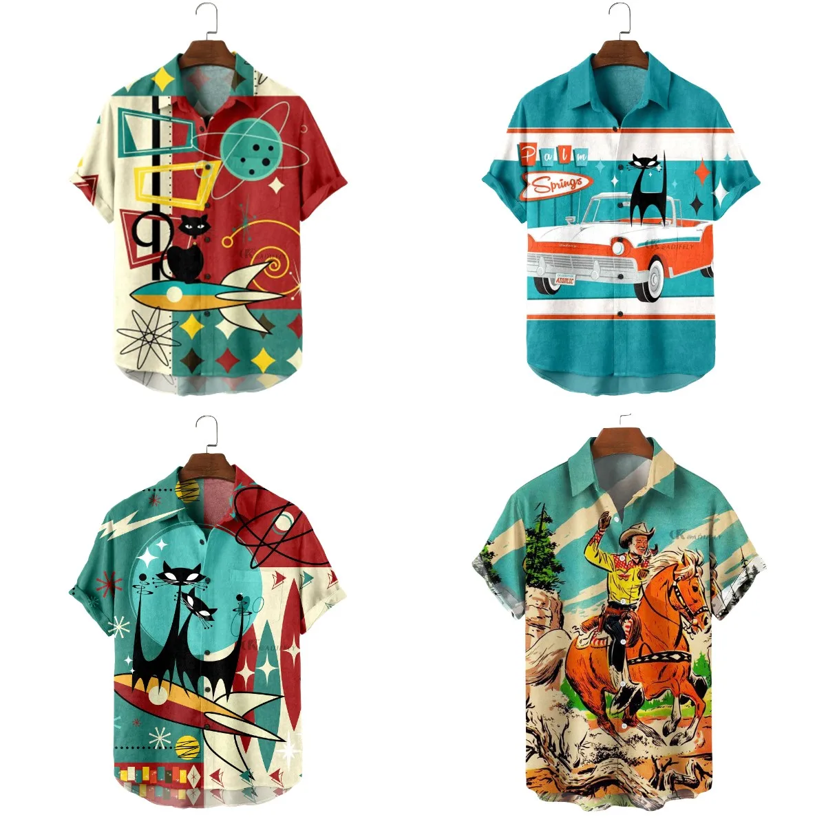 Custom Hawaiian Shirt Moq 1 All Over Print Summer Resort Casual Short ...