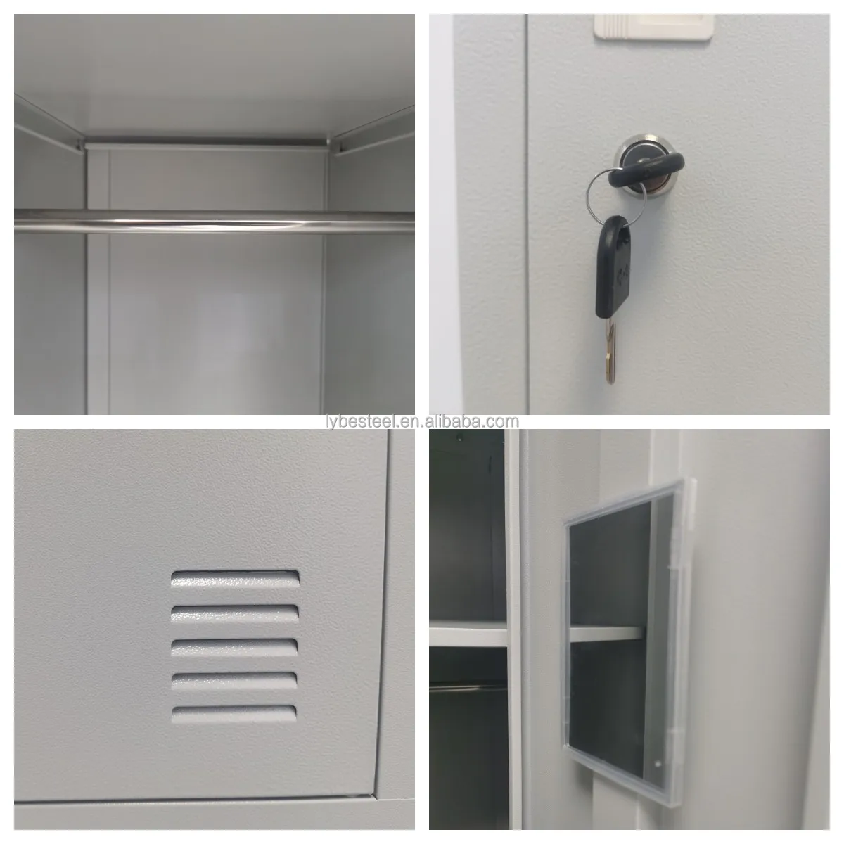 Steel Robe Luoyang Factory Steel Wardrobe Design - Durable & Stylish