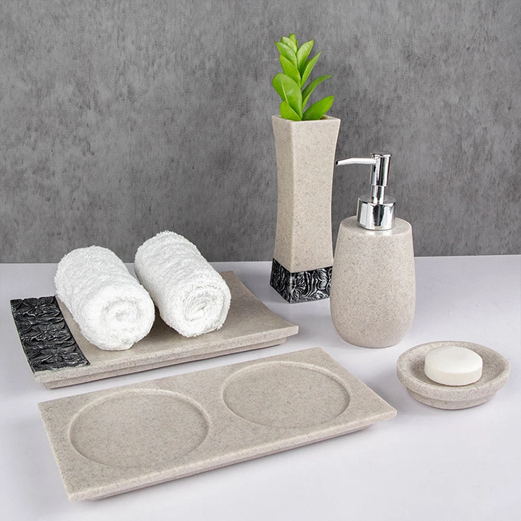 Гостиничный набор для ванной комнаты мыльница из полирезины Диспенсер насос мыла бутылка аксессуаров оптовая