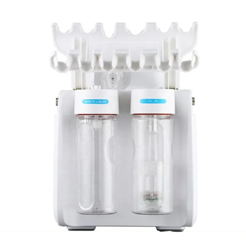 High Quality 6 in 1 H2o2 Machine Hydrogen Oxygen Small Bubble Facial Machine for Japan