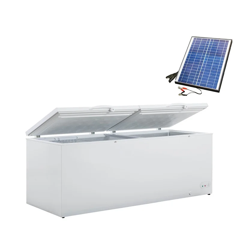 Smad Compressor Large Chest Deep DC 12 Volt Counter Solar Power Freezer for DSC-650CE(DC)