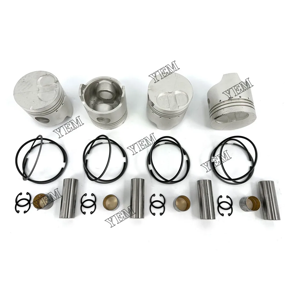 3B Piston With Ring Kit Set for Toyota Engine. 4