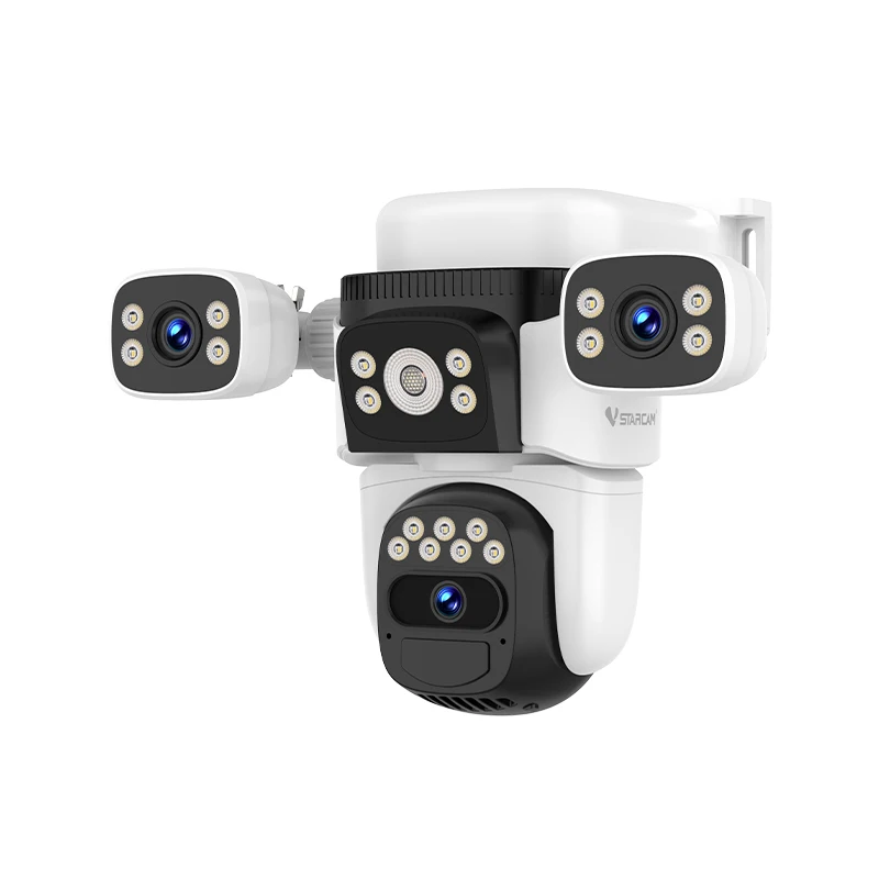 12MP Wifi Cctv Camera Night Vision 10x Zoom Two Way Audio Wifi Outdoor Security Cameras Smart Surveillance Camara