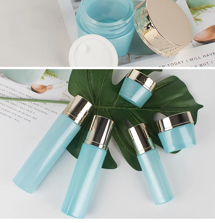 Wholesale Custom Skincare Cream Jars Glass Cosmetics Packaging Containers factory