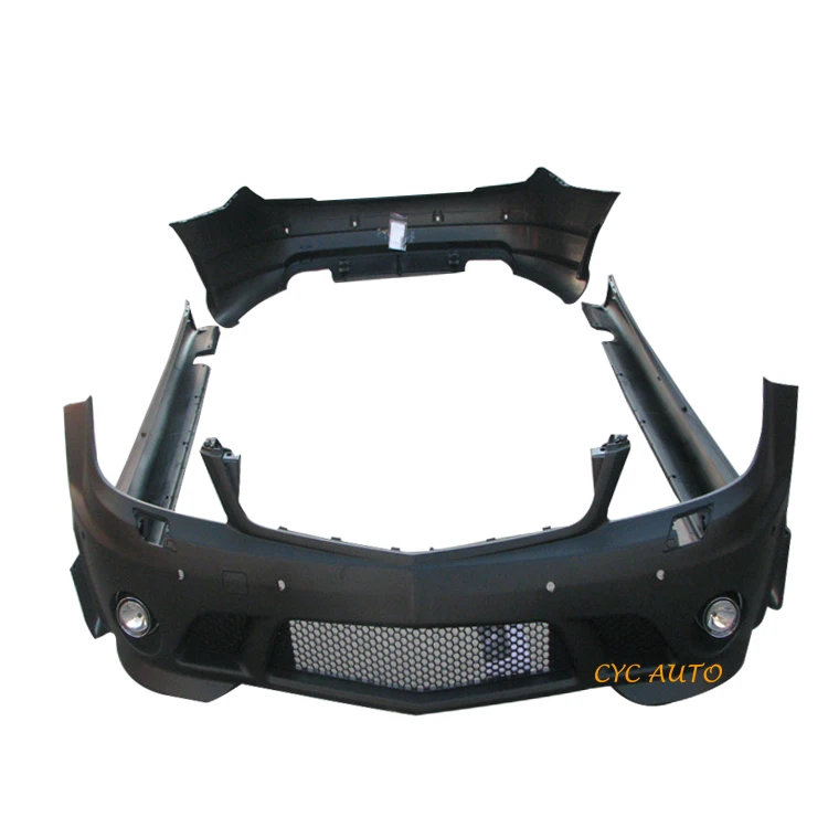 C Class Car Parts W204 for Mercedes Benz C63 Bodykit Full Bumper C180 C200 C260 C300 2011 2013