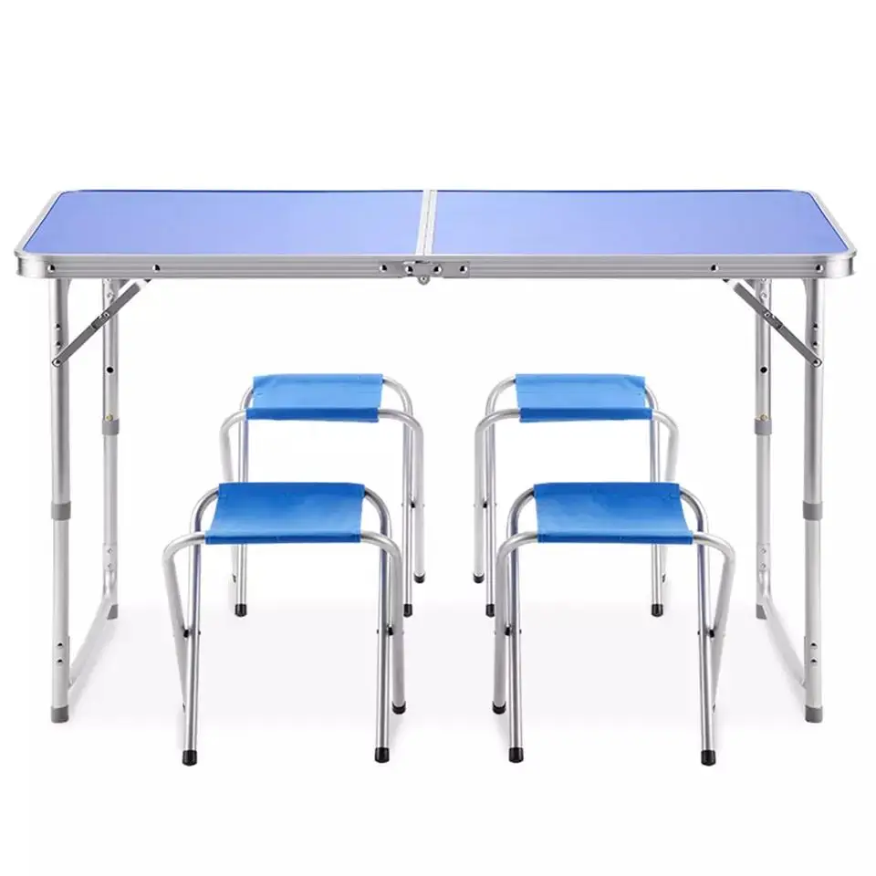 Aluminum Outdoor Camping Folding Table And Chair Portable Table Camping