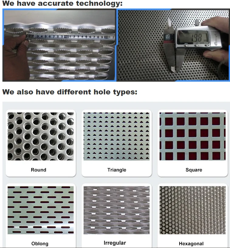 Stainless Steel Wire Perforated Metal Mesh Bunnings/punched Hole Metal ...