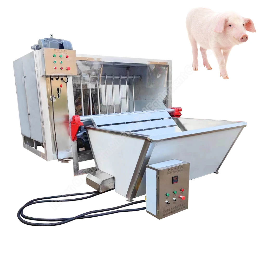 Machine to Remove Pig Hair Pig Slaughterhouse Electric Chicken Plucker Machine