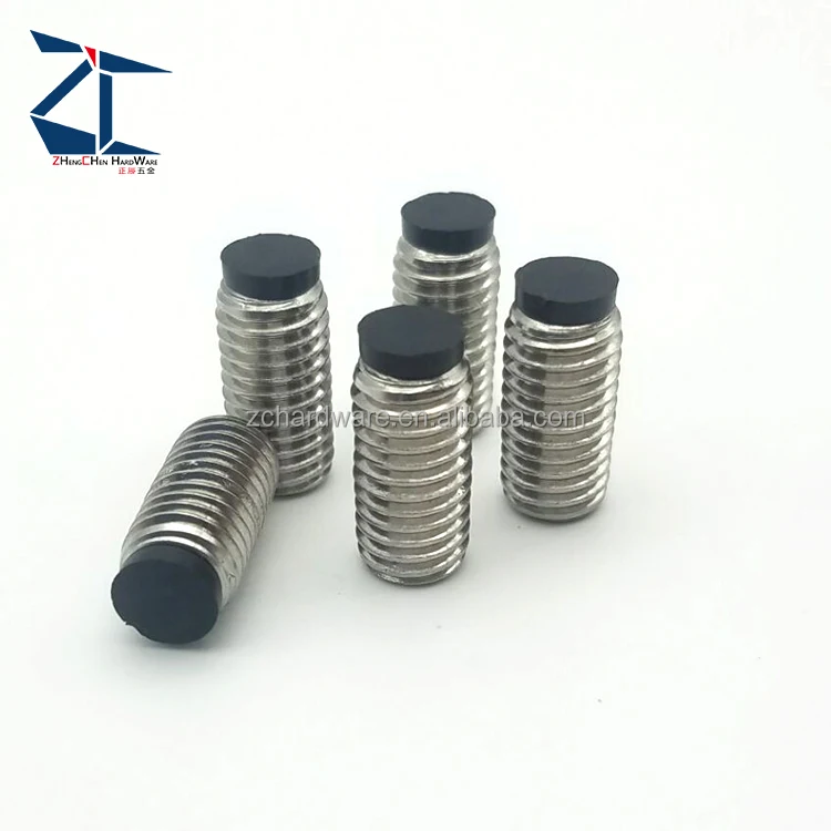 product factory wholesaler hex drive brass tip point black oxide finish alloy steel socket set screw-43