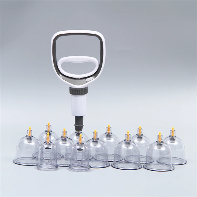 Tcm Therapy Chinese Medicine Hijama Suction Cupping Set Cups Dry