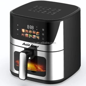Excellent Digital Electric air Fryer Free Control air Fryer Distributor 8L 6L 10L Large Capacity air Fryer Glass Cooking Pot