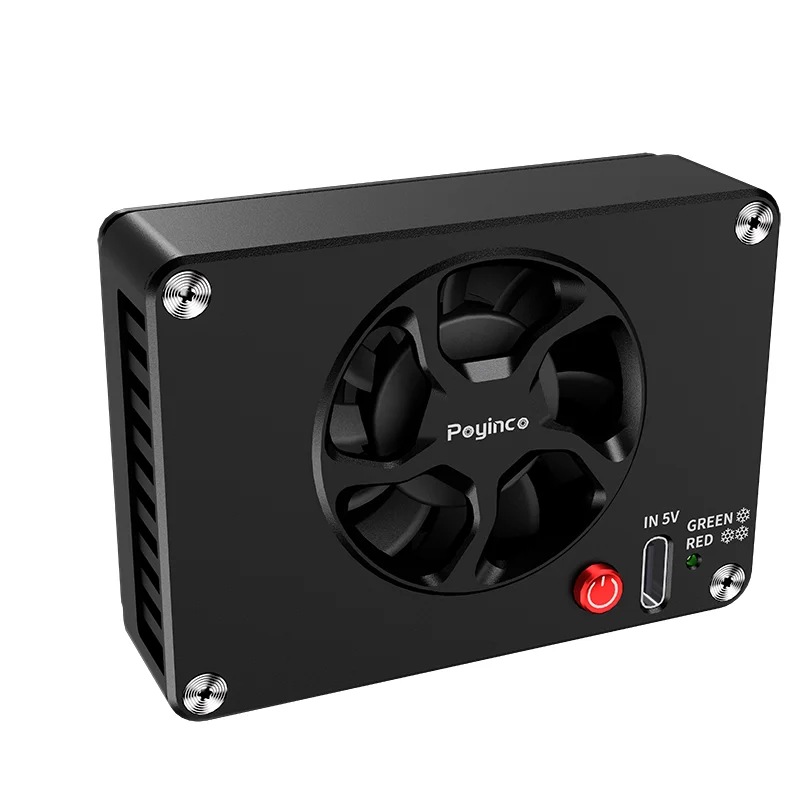 Přenosný externí chladicí systém pro fotoaparáty s napájením přes port USB typu C a ventilátorem 5 V pro fotoaparáty FUJIFILM, příslušenství pro živé vysílání a video