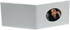 Blanc + Couverture souple avec fenêtre circulaire