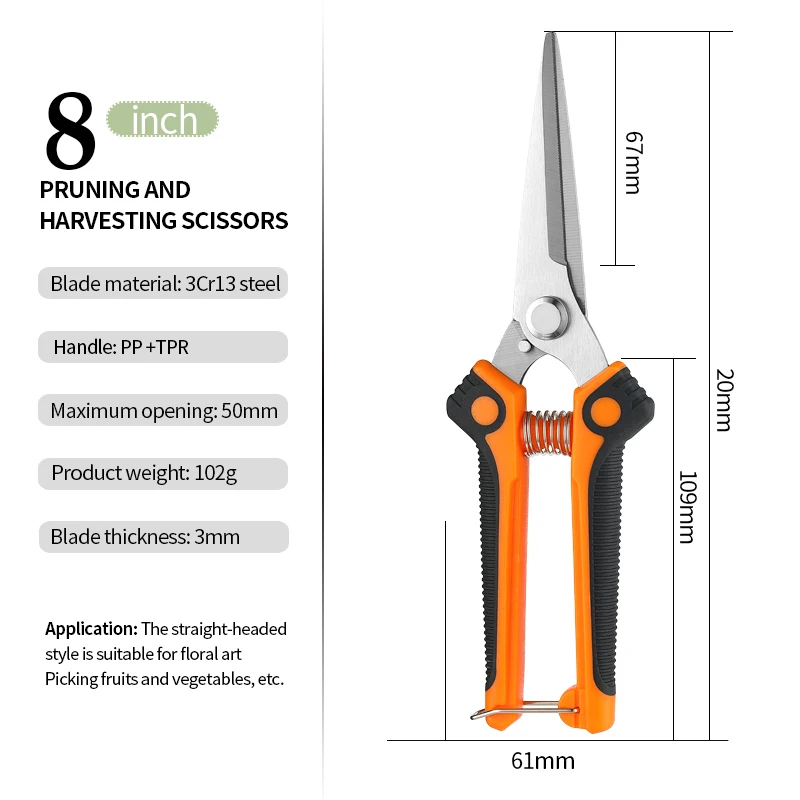 Stainless steel fruit scissors
