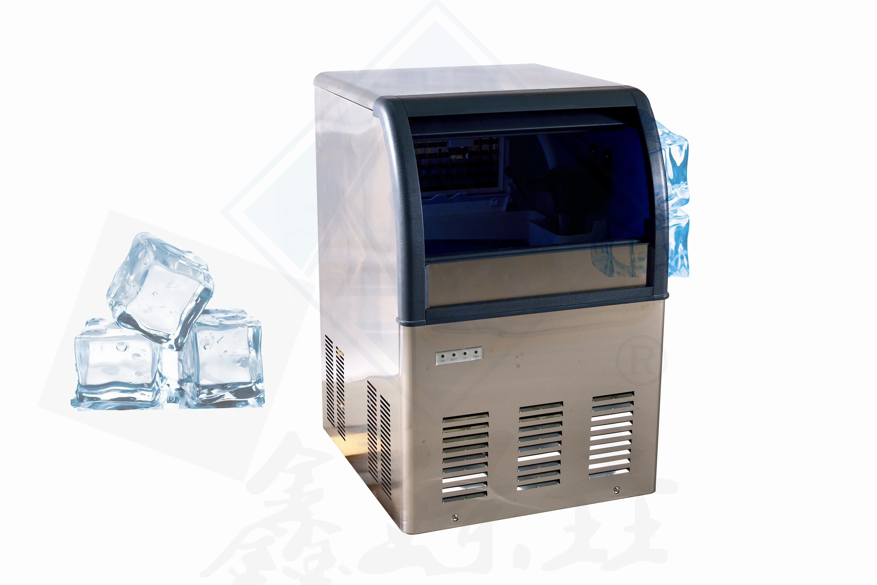 Ice Cube Making Machine Cubed Ice Maker Machine Shaving Snowballs Ice Cube Laying Machine