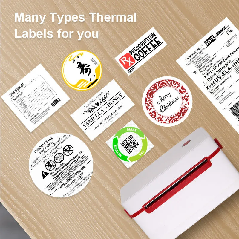 サーマルラ Mhtl1081ホットアマゾンシッピング4インチ4x6ウェイビルサーマルシッピングラベルプリンター、オプションの棚付き