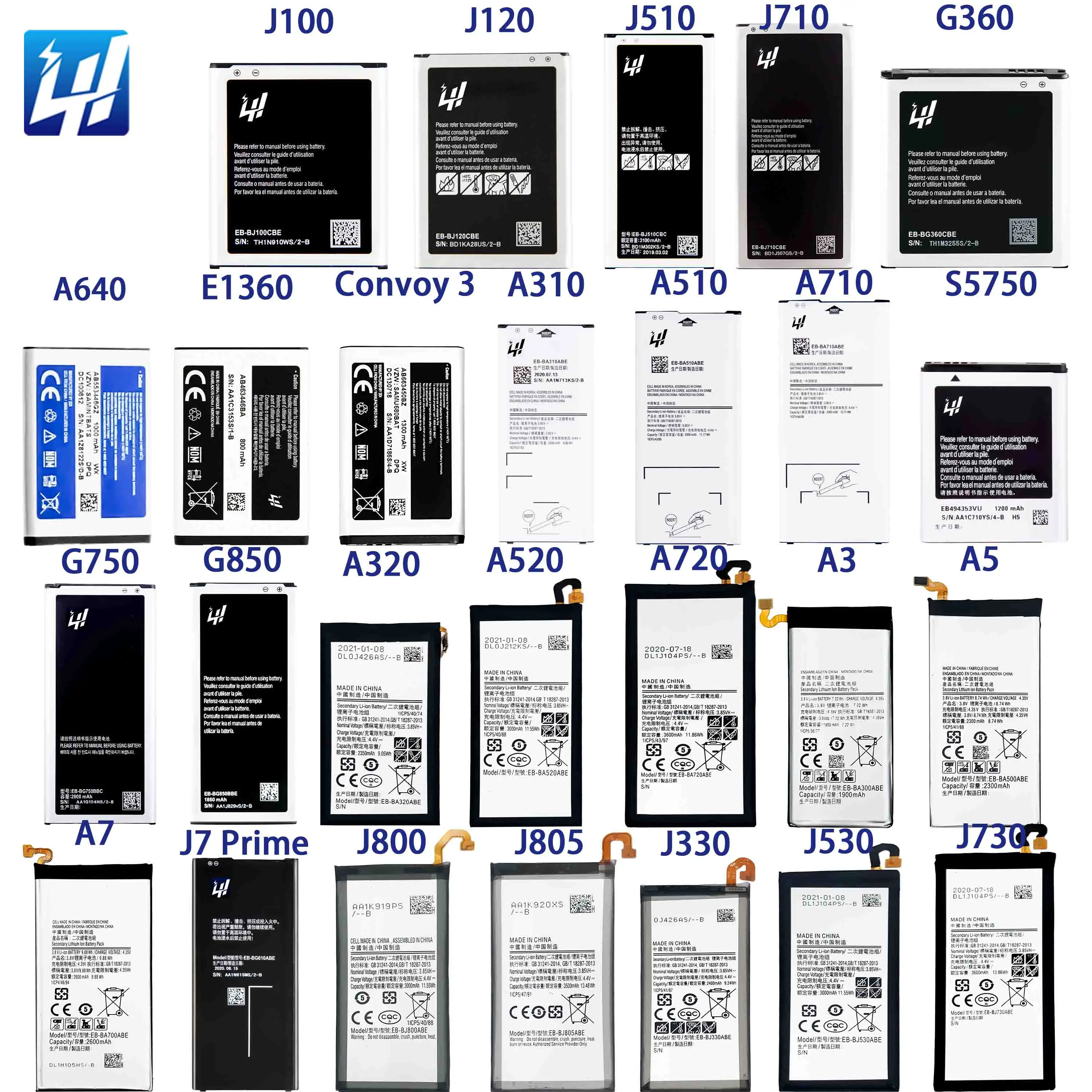 NOTE1 2 3 4 5 7 8 9 10 20 21 Rechargeable Battery for Galaxy Note 9