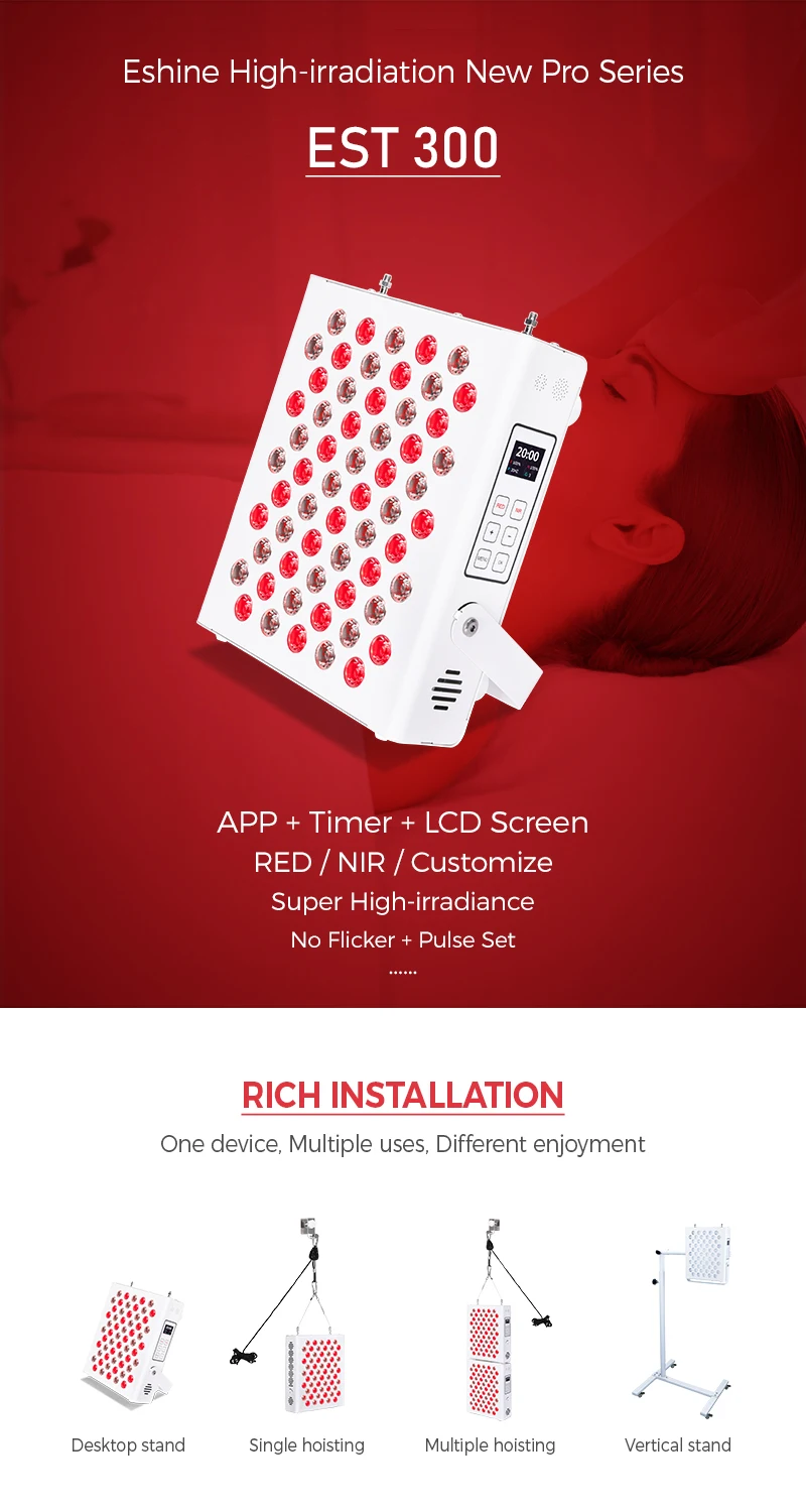 300w Led Therapy Light 660nm 850nm Full Body Red Light Therapy Panel