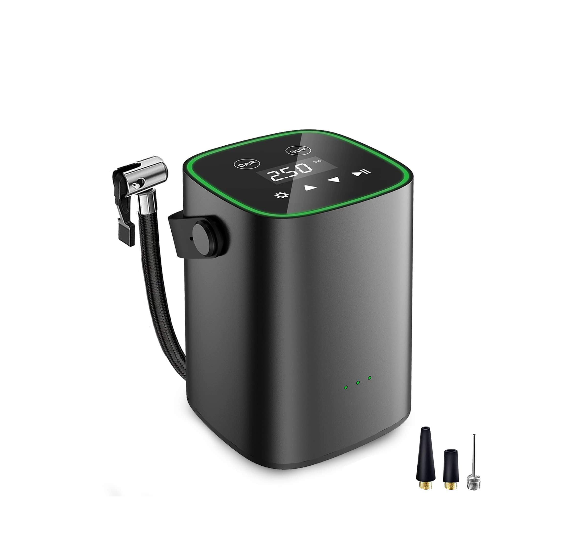 Высокая мощность аккумуляторная батарея 6000 мА/ч Авто беспроводные работающего на постоянном токе 12 В в Smart Digital давления шин автомобильный портативный воздушный компрессорныц