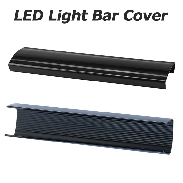 Plastic Protective Lens for 3 Inch Height 7/12/20/30/40/50/54 Inch Length Straight or Curved Car Led Light Bar Cover