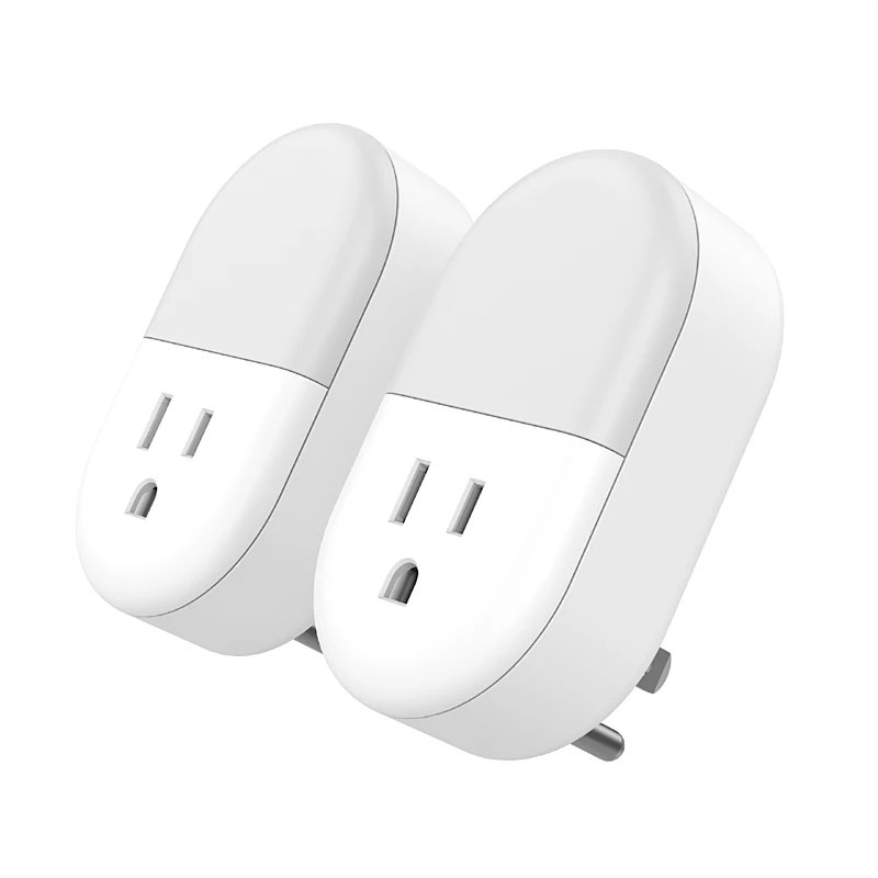 
 ШТЕПСЕЛЬНАЯ Розетка Wifi со светодиодным контроллером и умным переключателем для умного домашнего ухода  