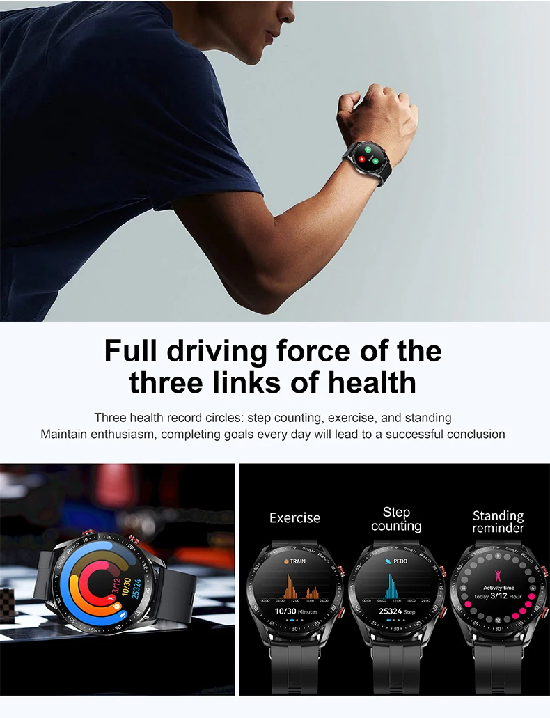 2025 New Hw20 Ecg Ppg Bt Call Smart Watch Men Laser Health Blood Pressure Fitness Sport Watch Man Waterproof Smartwatch for Men