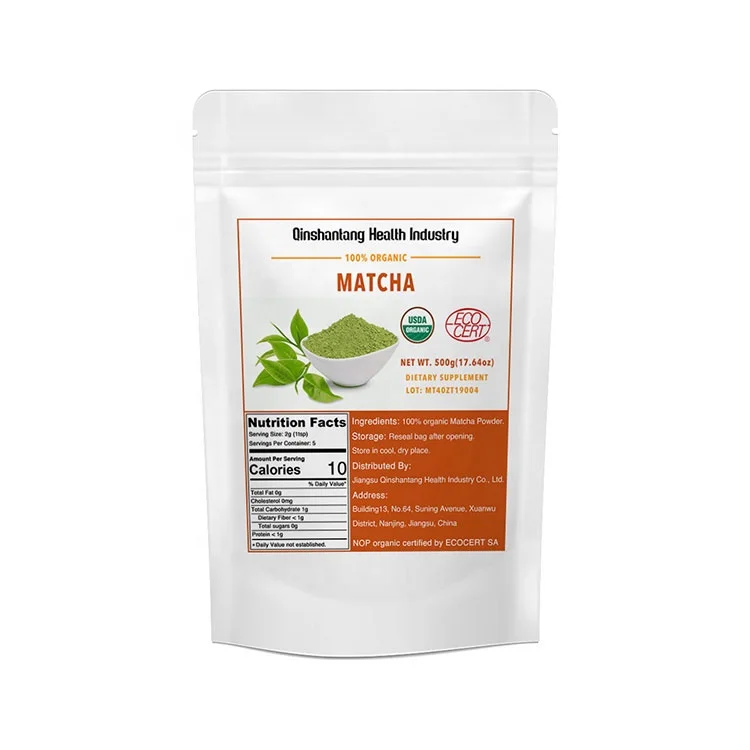 Best quality 100% Pure Organic Certified Organic Buy Green Tea Matcha Powder