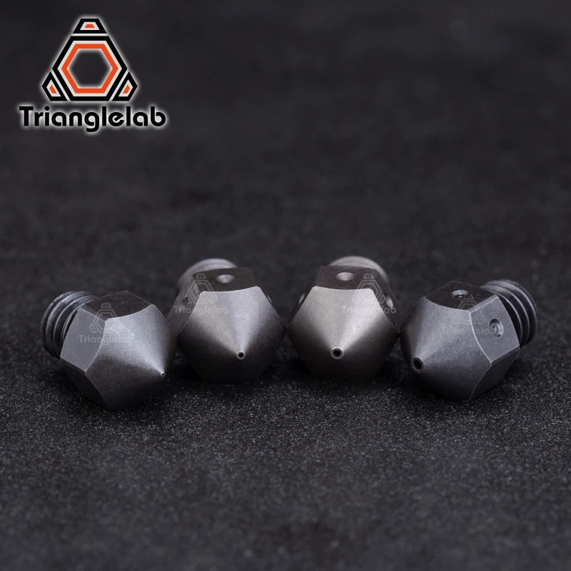 Trianglelab MK8 High Temperature Hardened Steel MK8 Nozzles for 3D Printer PEI PEEK or Carbon Fiber for E3D HOTEND Extruder