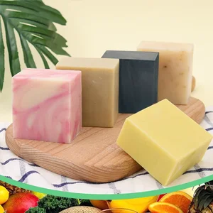 Supply Goat Milk Facial Handmade Soap Turmeric Handmade Natural Rose Wholesale Cold Press Honey Lavender Olive Oil Soap