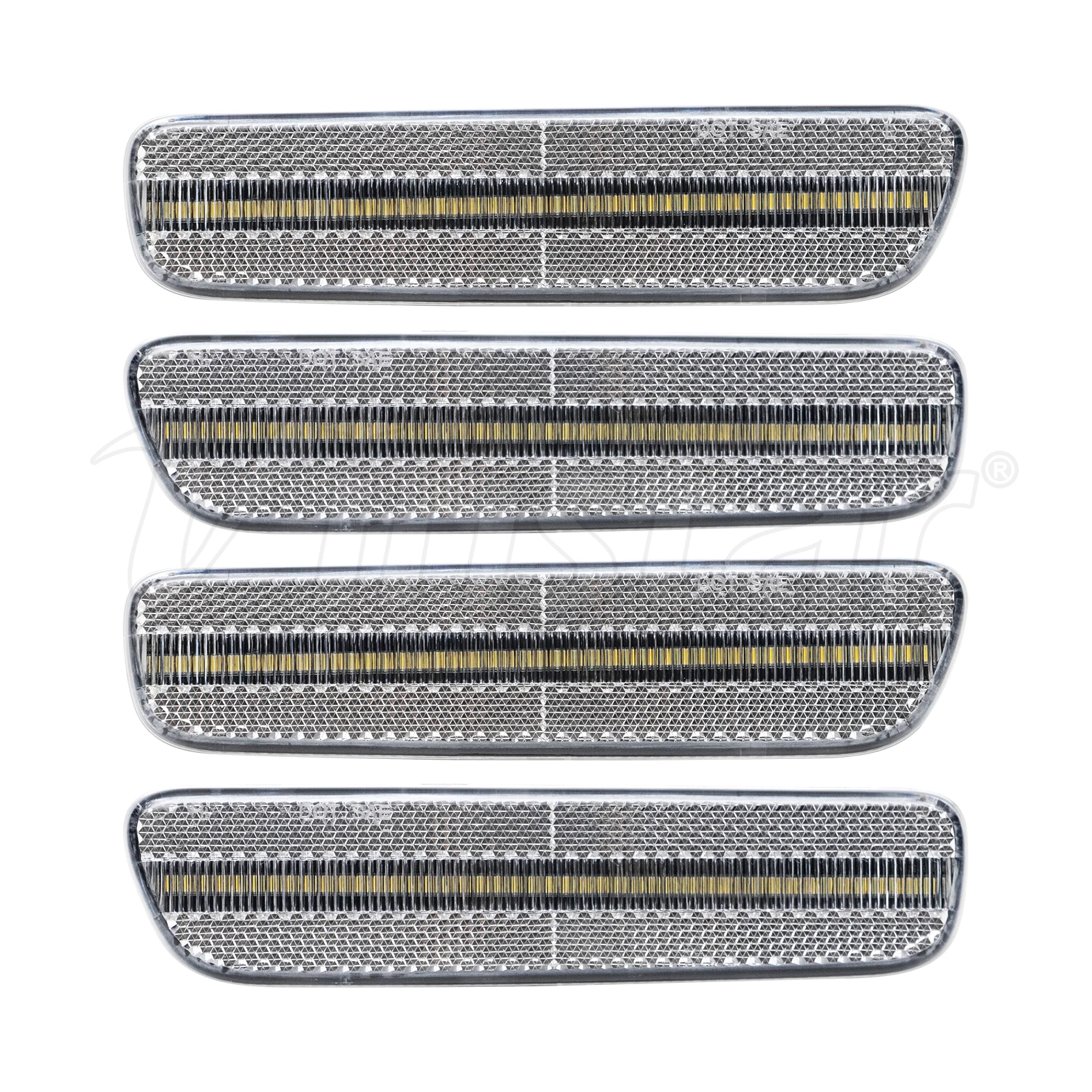 For Lexus Rx300 19992003 Reflect Effect Lens Clear Lens White Led 4pcs