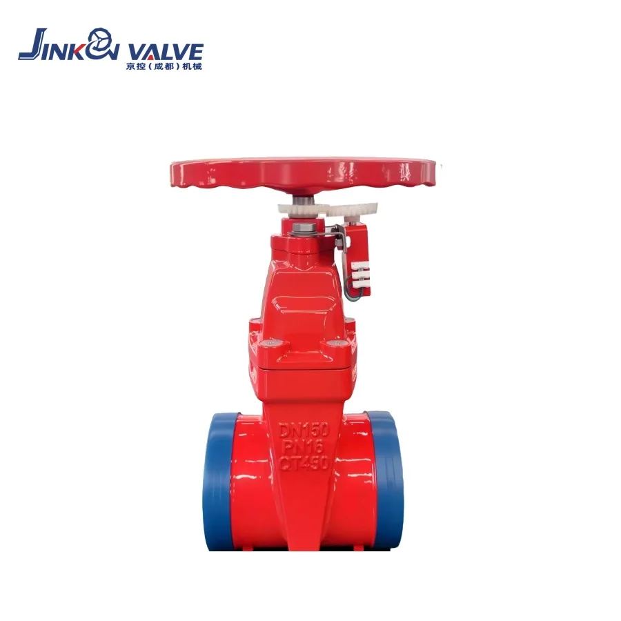 Easy Install Grooved Manual High Temperature Water Gate Valve DN40-DN1200 Cost-Effective From Chinese Factory