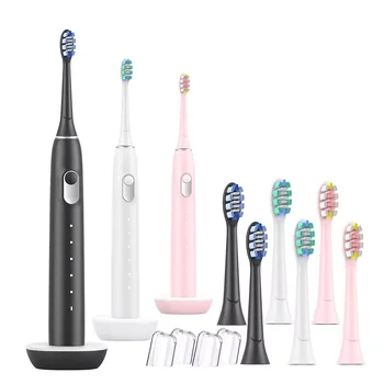 rechargeable wireless inductive sonic whitening toothbrush soft bristle manufacture
